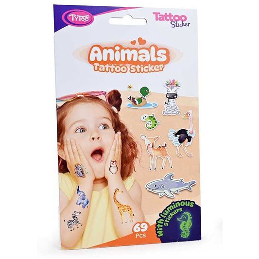 Set 69 tatuaje temporare tip autocolante Animale Tytoo KOPXX1800011