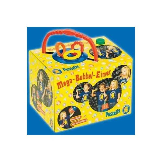 Mega galetusa cu 3 inele mari si 1L solutie baloane de sapun Pustefix Bubble Toys STPX635