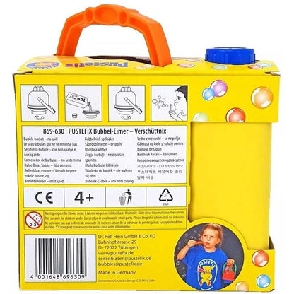 Mega galetusa cu 3 inele mari si 1L solutie baloane de sapun Pustefix Bubble Toys STPX635