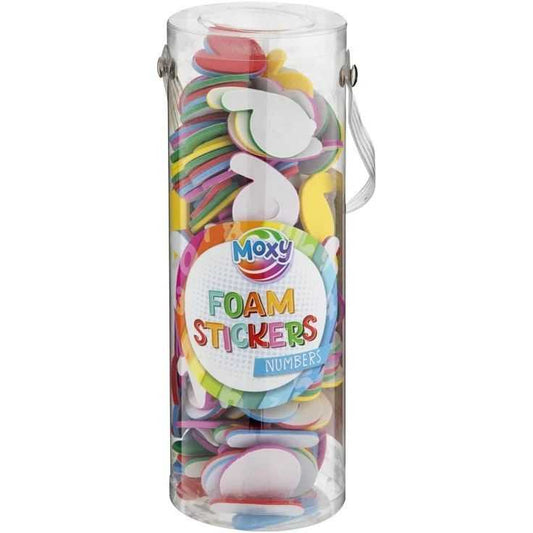 Set 200 cifre adezive din spuma Moxy GR100104N