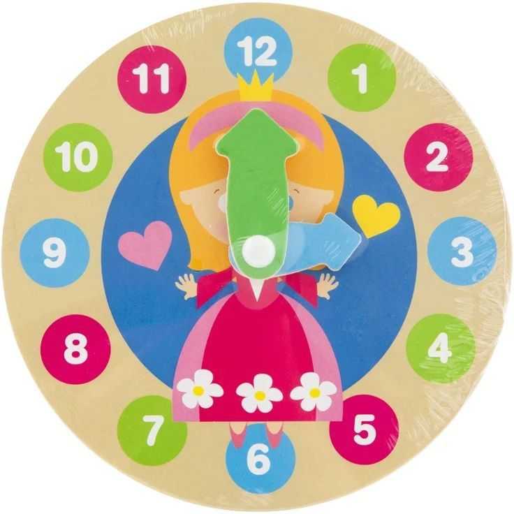 Primul meu ceas din lemn, diametru 14 cm Moxy GR200067