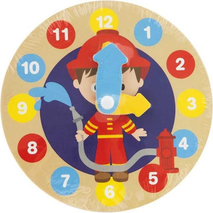 Primul meu ceas din lemn, diametru 14 cm Moxy GR200067