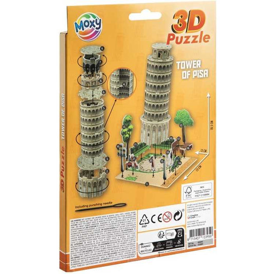 Puzzle 3D Spuma 13x18.5 cm Moxy GR400091