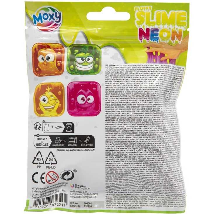 Neon Fluffy Slime Moxy GR500001