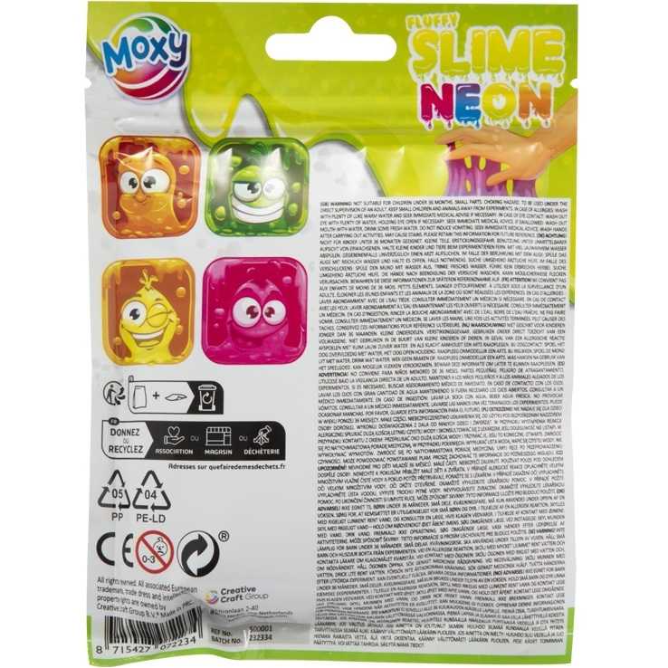 Neon Fluffy Slime Moxy GR500001