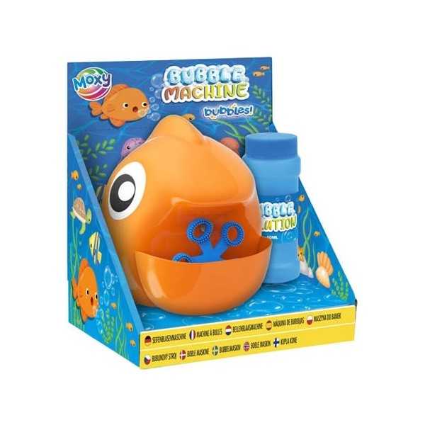 Masina de baloane de sapun cu 50 ml solutie Moxy GR600038