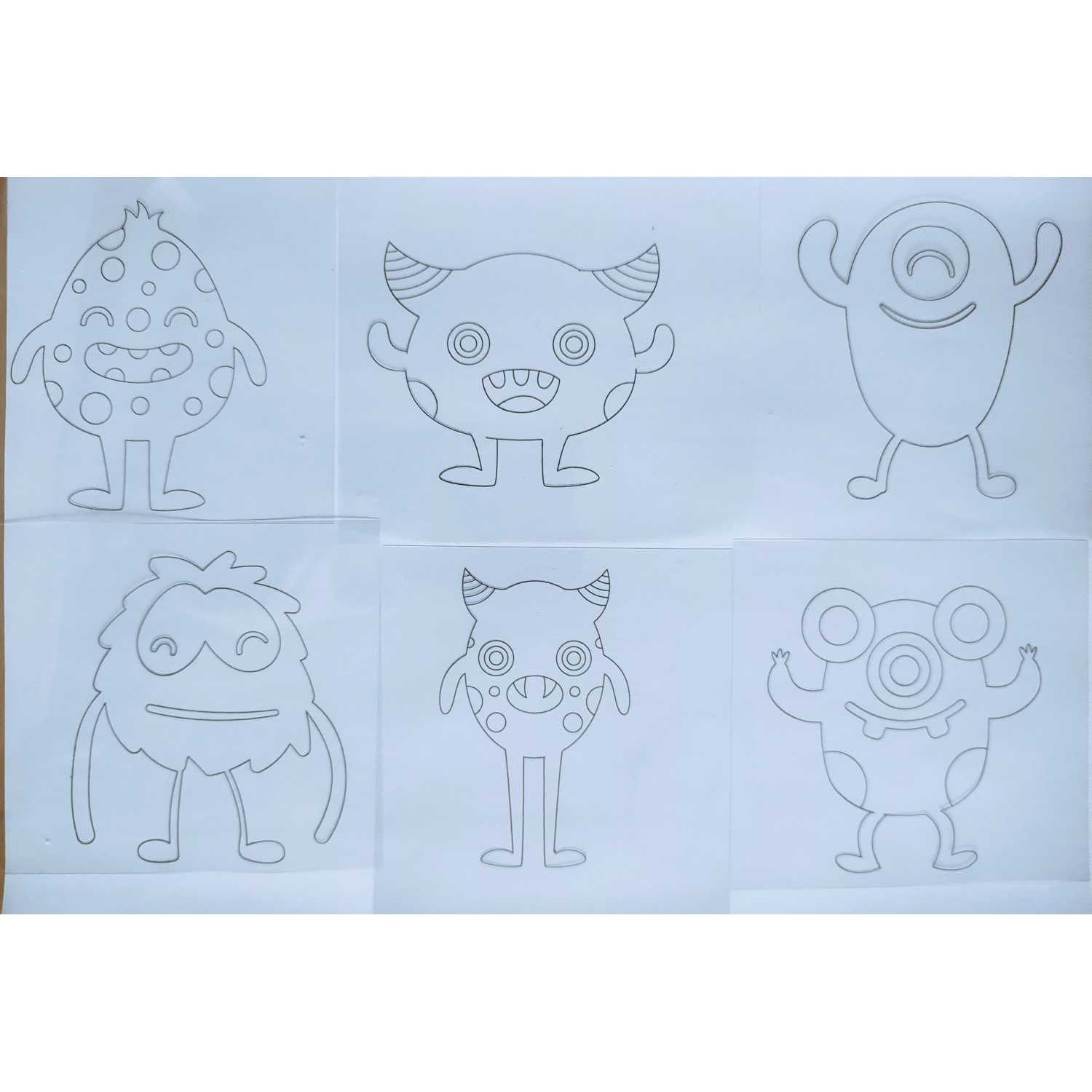 Set 9 Sabloane pentru Tubi Jelly Tuban TU18317