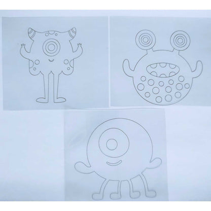 Set 9 Sabloane pentru Tubi Jelly Tuban TU18317