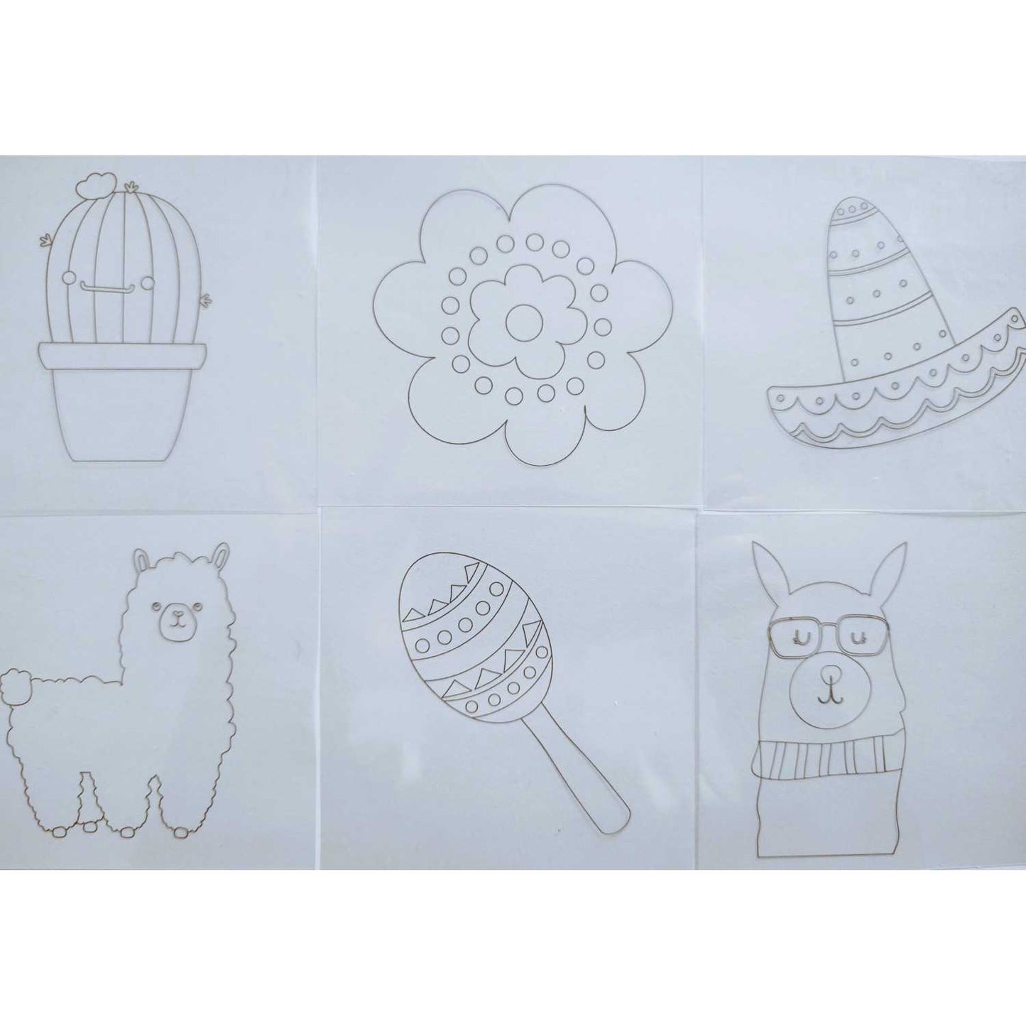 Set 9 Sabloane pentru Tubi Jelly Tuban TU18317