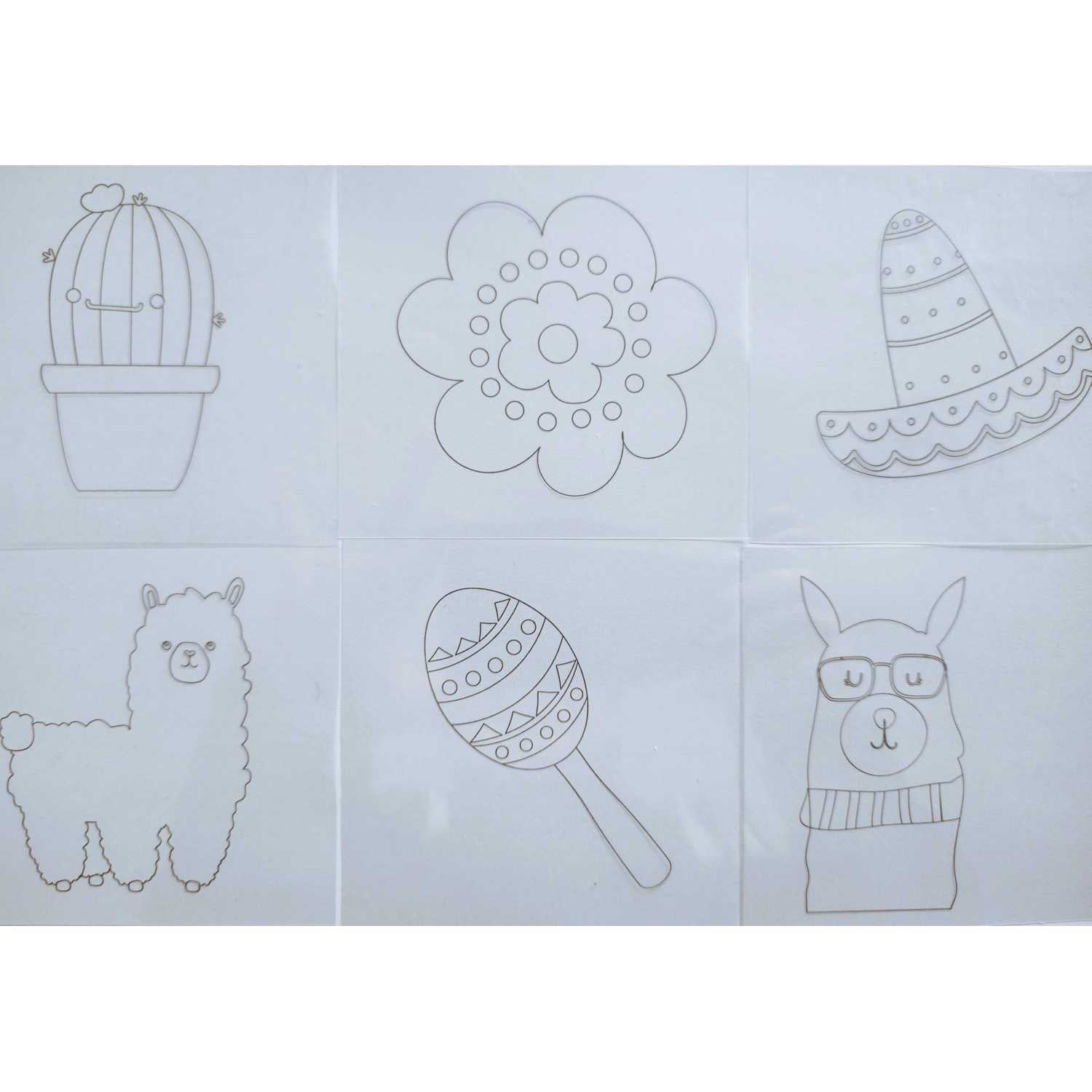 Set 9 Sabloane pentru Tubi Jelly Tuban TU18317