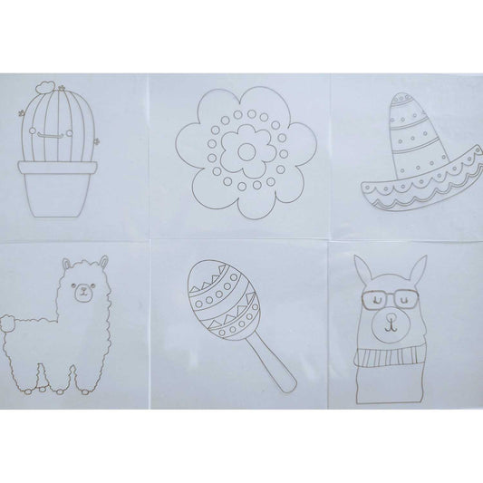 Set 9 Sabloane pentru Tubi Jelly Tuban TU18317