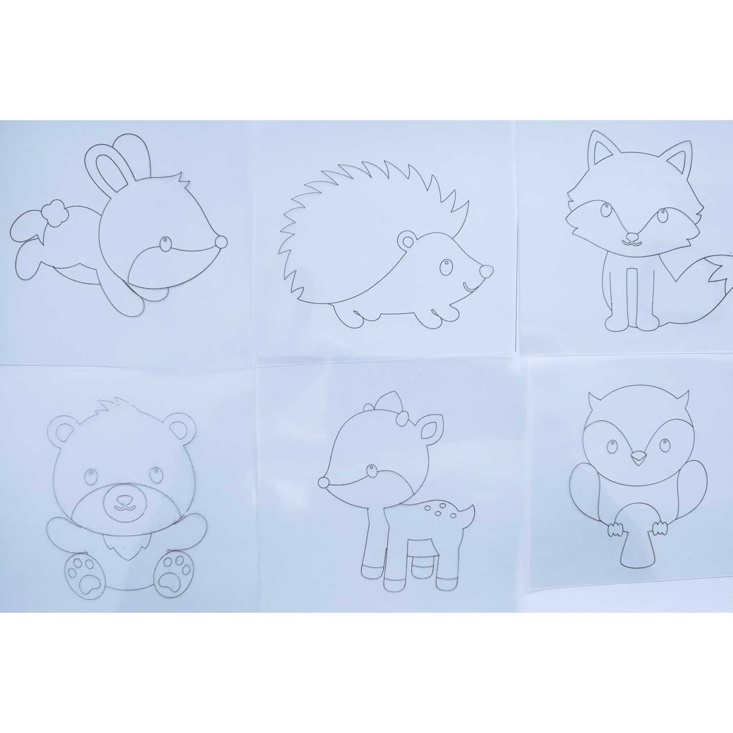 Set 6 Sabloane pentru Tubi Jelly Tuban TU18329