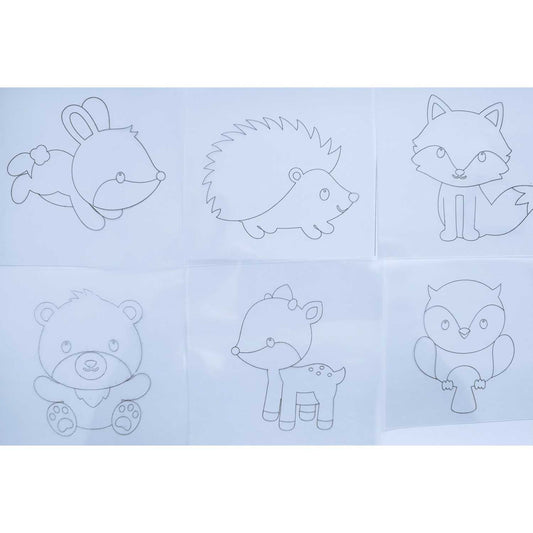 Set 6 Sabloane pentru Tubi Jelly Tuban TU18329