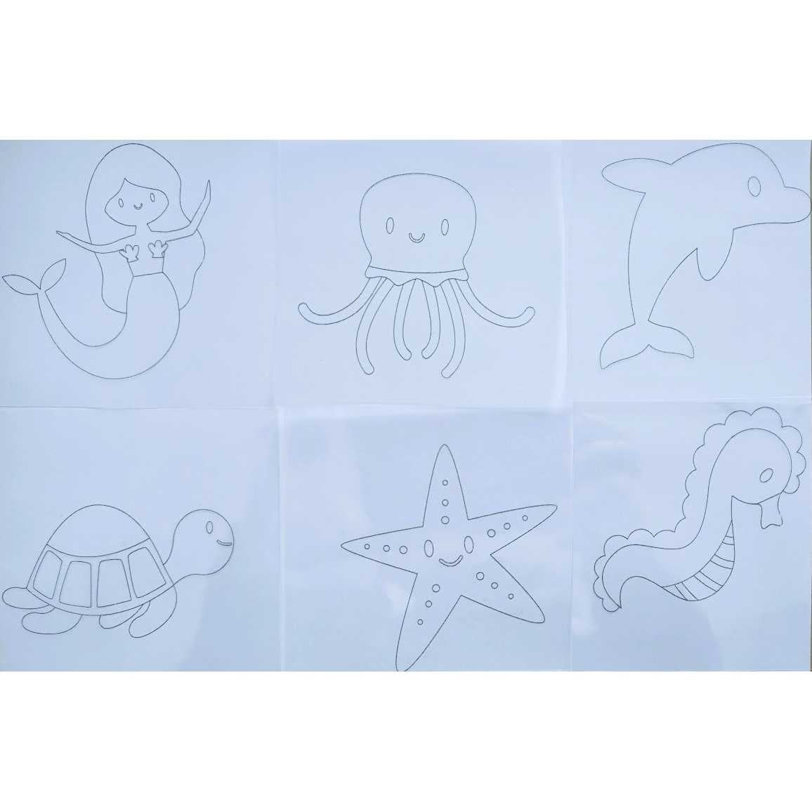 Set 6 Sabloane pentru Tubi Jelly Tuban TU18329