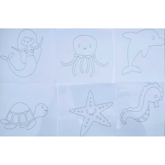 Set 6 Sabloane pentru Tubi Jelly Tuban TU18329