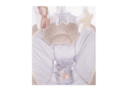 Balansoar bebelusi Coconut Friend Grey