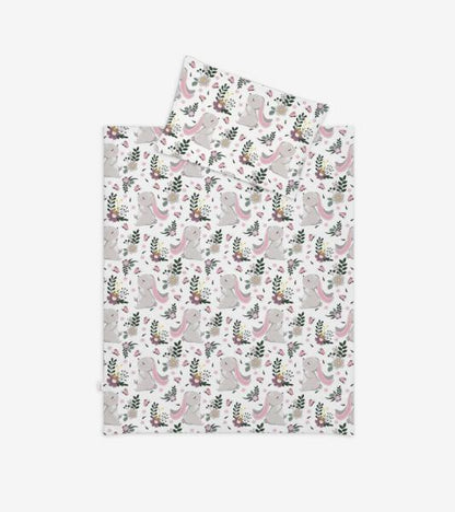 Baby Nest Klups Bunny World C003 cu plapuma si perna