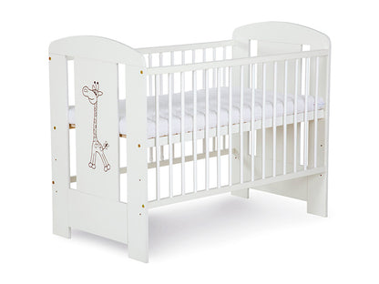 Patut Klups Safari Giraffe Alb + Saltea Confort II 12