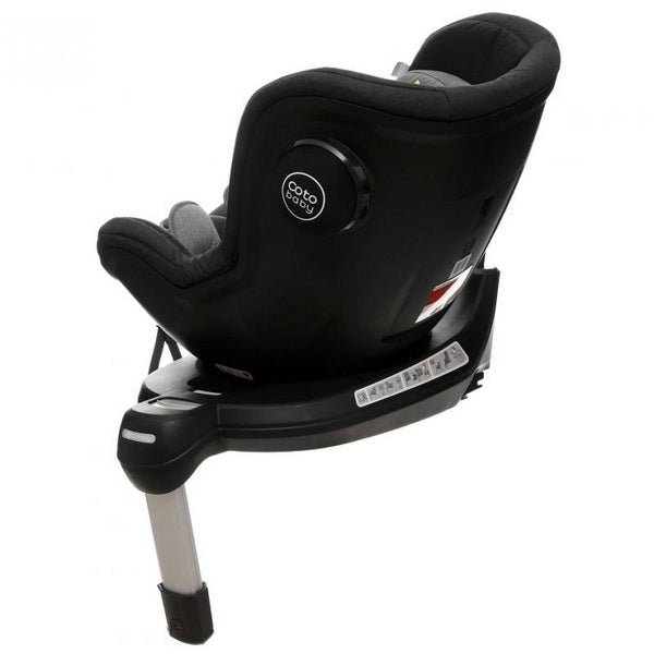 Scaun auto Coto Baby Solario Melange Black 360 grade ISOFIX 0-18 Kg 