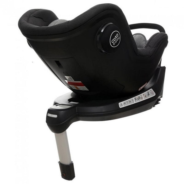 Scaun auto Coto Baby Solario Melange Black 360 grade ISOFIX 0-18 Kg 
