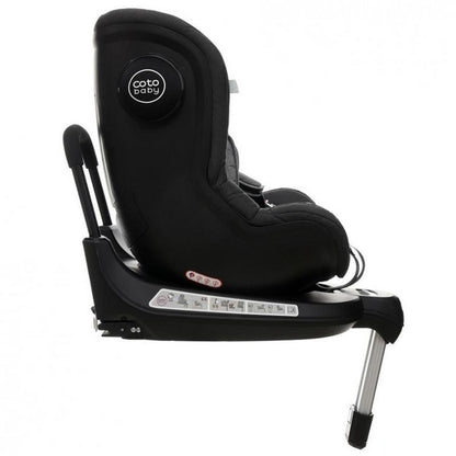 Scaun auto Coto Baby Solario Melange Black 360 grade ISOFIX 0-18 Kg 