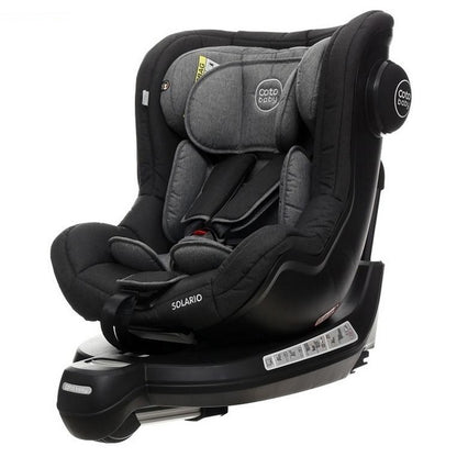 Scaun auto Coto Baby Solario Melange Black 360 grade ISOFIX 0-18 Kg 