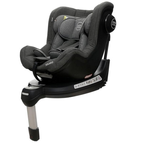 Scaun auto Coto Baby Solario Melange Grey 360 grade ISOFIX 0-18 Kg