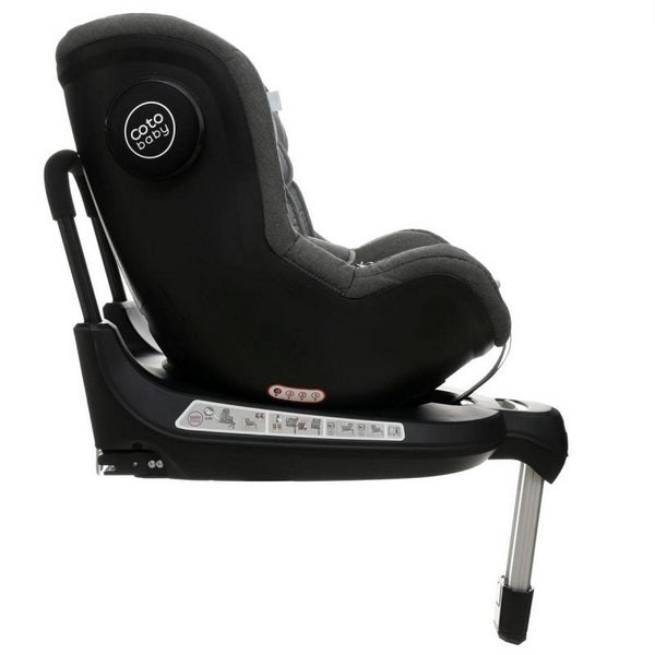 Scaun auto Coto Baby Solario Melange Grey 360 grade ISOFIX 0-18 Kg