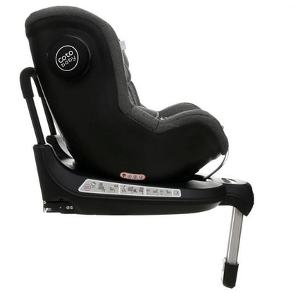 Scaun auto Coto Baby Solario Melange Grey 360 grade ISOFIX 0-18 Kg