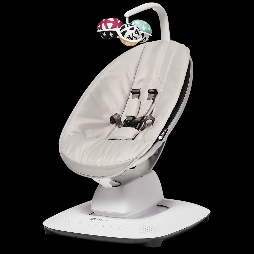 Fotoliu Balansoar Bebelusi 4MOMS MamaRoo 5.0 CLASSIC GREY