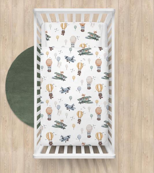 Lenjerie pat 2 Piese KLUPS Sky World C004-C2