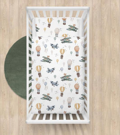 Lenjerie pat 2 Piese KLUPS Sky World C004-C2