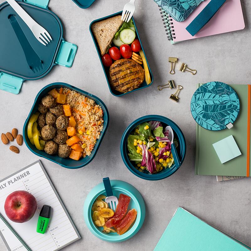 Caserola rotunda Nava We care 800 ml gri