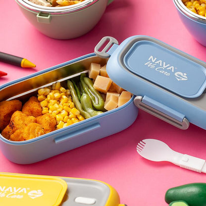 Lunchbox Nava We care 800 ml galben