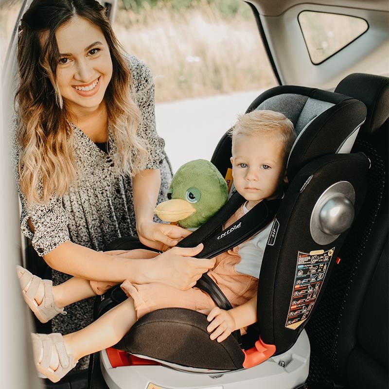 Scaun auto 0-36 kg rotativ Coccolle Nerio Celestial blue