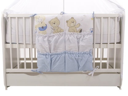 Buzunar Patut MyKids Teddy Play Blue