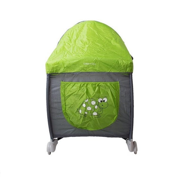 Patut pliabil Coto Baby Samba Lux Green