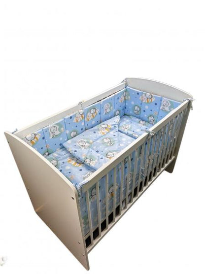 Lenjerie Micul Ursulet 4+1 piese 120x60cm 