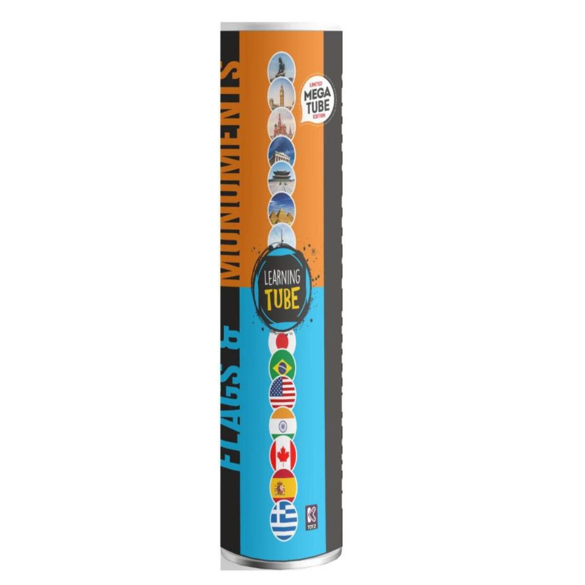 Joc Learning Tube® - Steagurile & Monumentele lumii