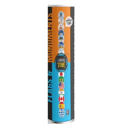 Joc Learning Tube® - Steagurile & Monumentele lumii