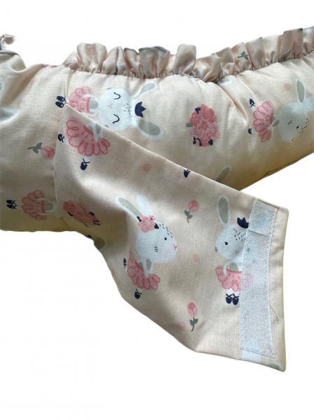 Cuib-Baby Nest My Kids Bunny Pink