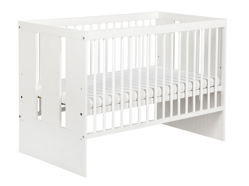 Patut KLUPS Paula Alb + Saltea 10 MyKids Confort II