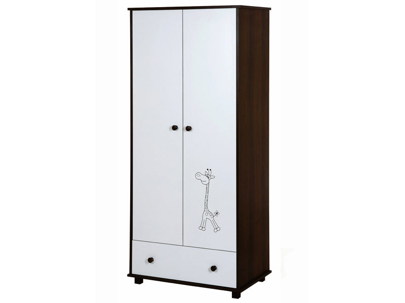 Dulap copii Klups SAFARI Little Giraffe Wenge