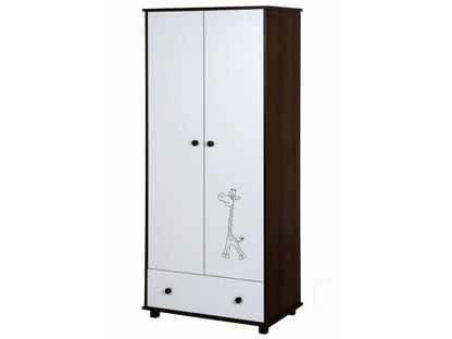 Dulap copii Klups SAFARI Little Giraffe Wenge