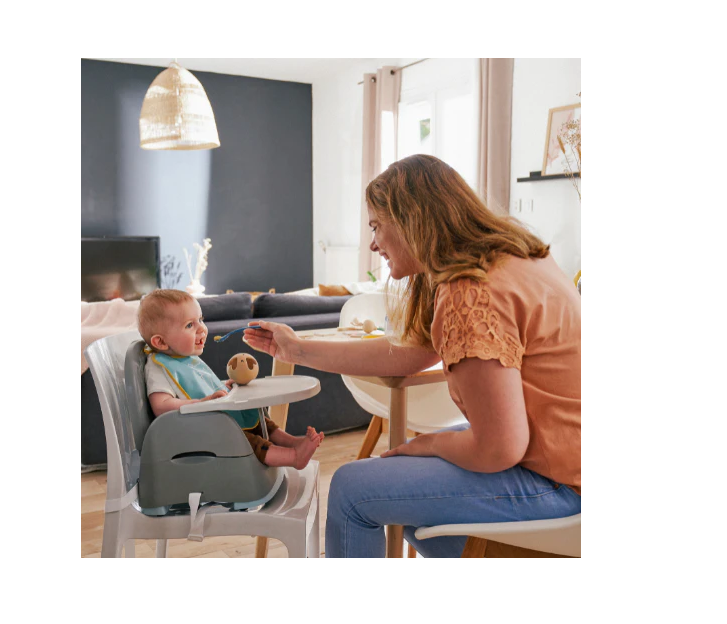 Badabulle - Booster compact Home&Go din materiale reciclabile