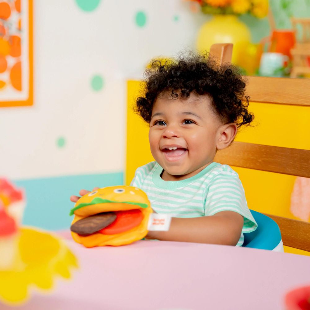 Bright Starts -  Jucarie de dentitie Say Cheeseburger