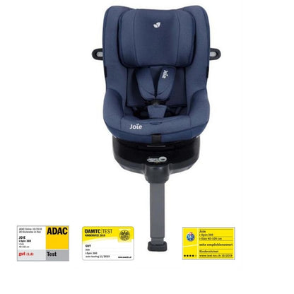 Joie - Scaun auto i-Spin 360° Deep Sea, 40-105 cm, testat ADAC si certificat R129