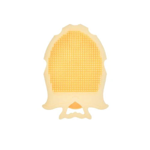 Badabulle - Perie de masaj din silicon pentru scalpul bebelusului