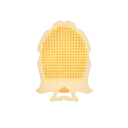 Badabulle - Perie de masaj din silicon pentru scalpul bebelusului