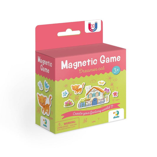 Set magnetic - Pisicuta si casuta viselor